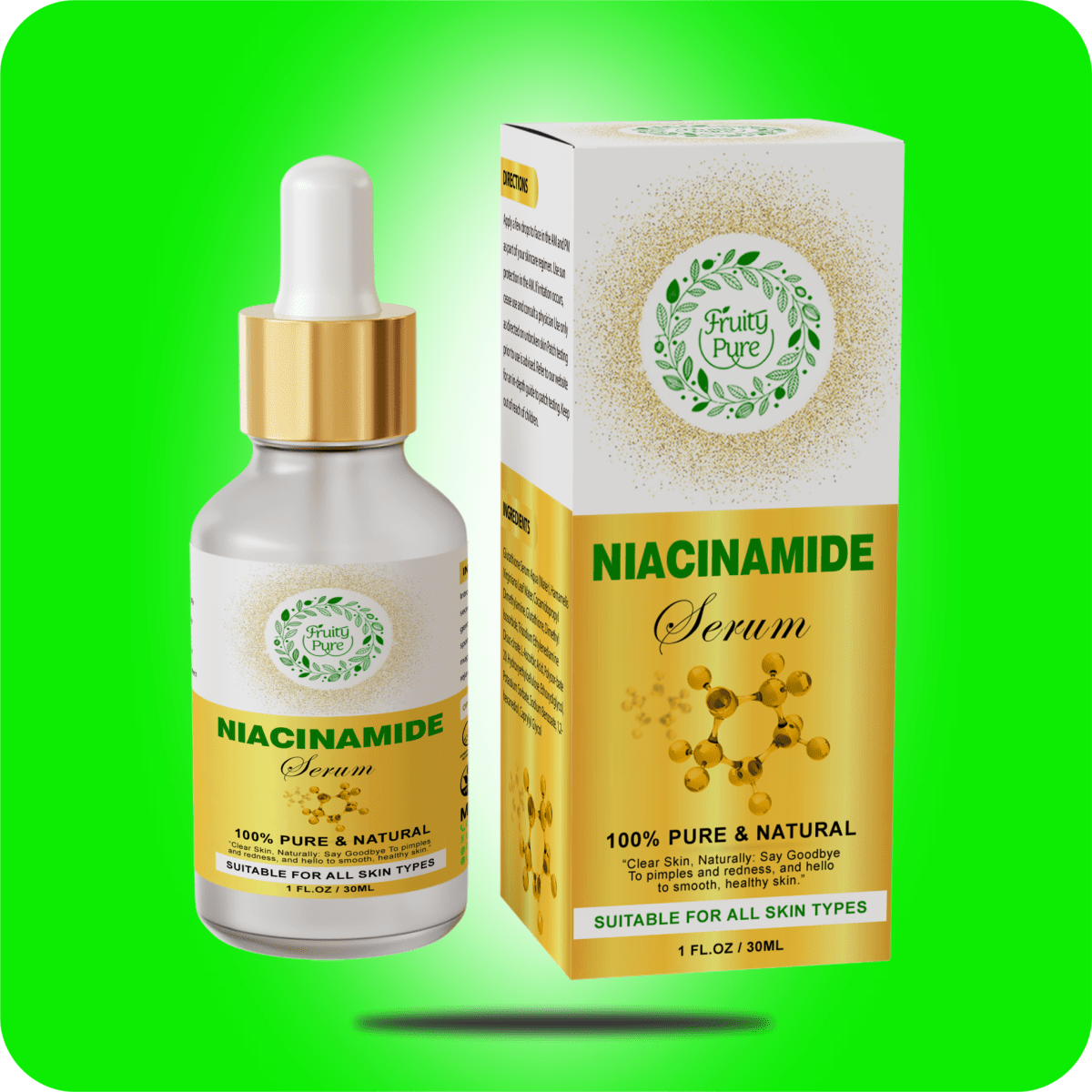 Niacinamide Serum - Serum | Fruity Pure